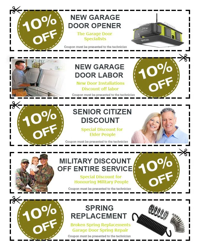 HighTech Garage Doors Bensalem, PA 215-974-9163 - Coupons